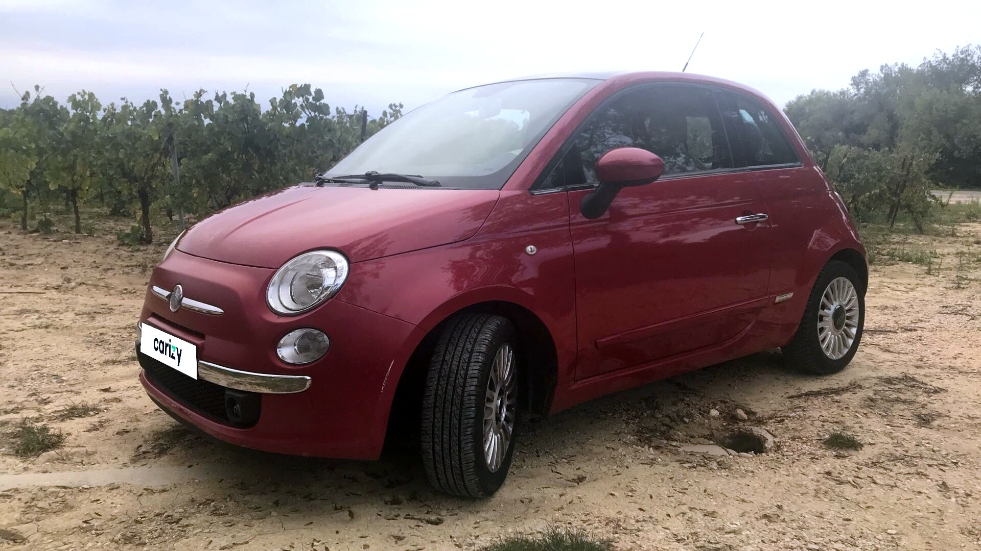 FIAT 500 d'occasion 500 1.2 8V 69 ch Lounge MONTFERRIERSURLEZ CARIZY
