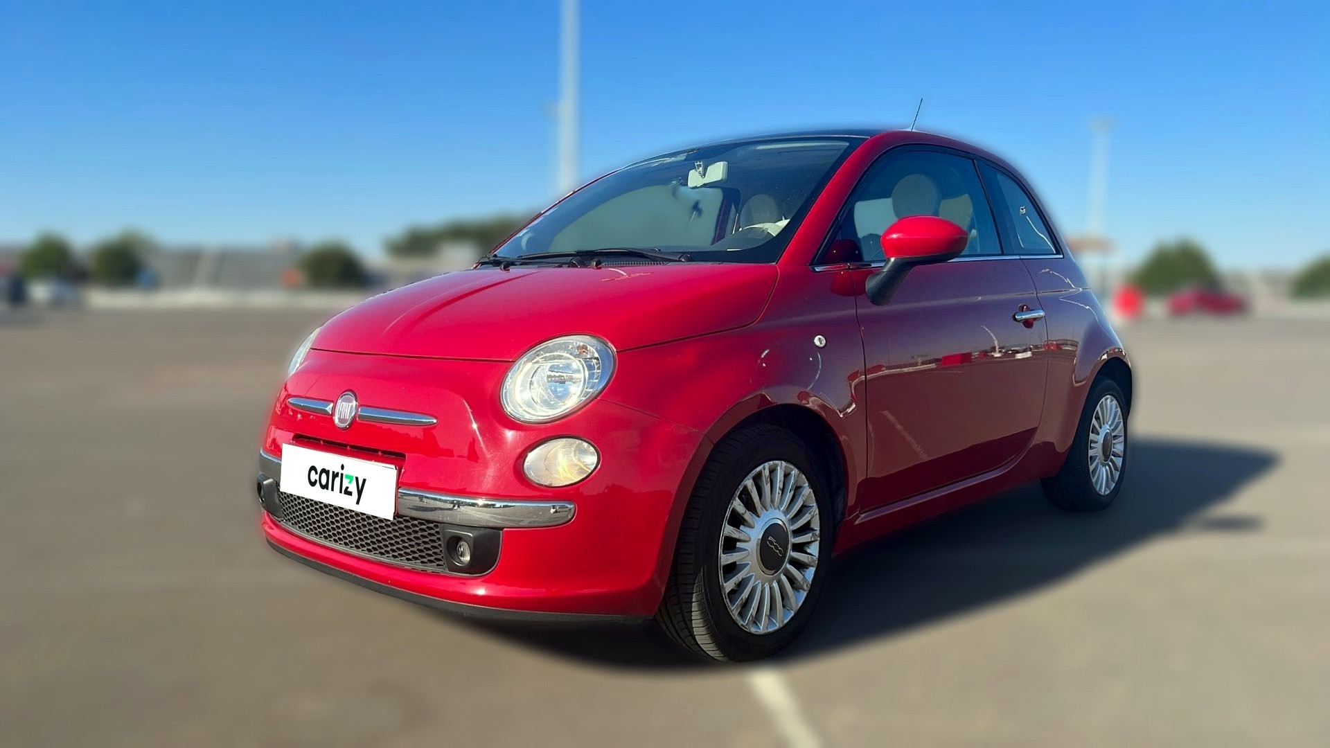 FIAT 500 81000km d'occasion 500 1.2 8V 69 ch S&S Lounge la Blois CARIZY