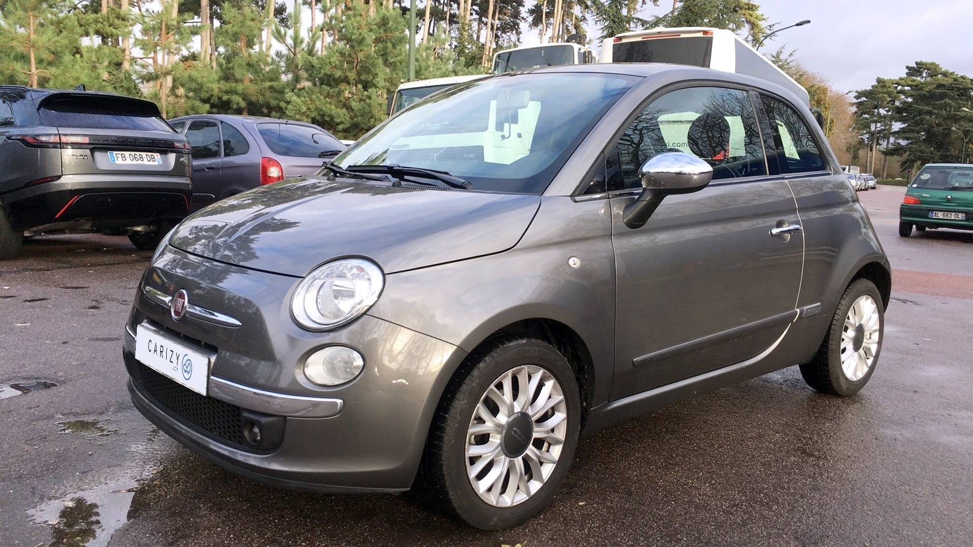 FIAT 500 d'occasion 1.2 70 LOUNGE DUALOGIC BVA PARIS CARIZY